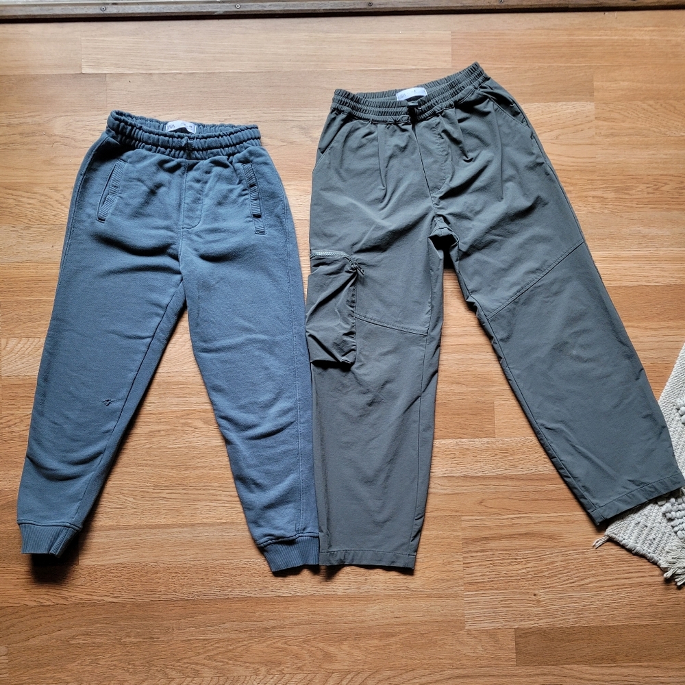 Zara Kids Sweatpants Bundle - Blue and Gray